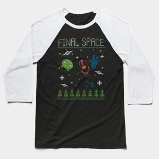 FINAL SPACE CHRISTMAS Baseball T-Shirt